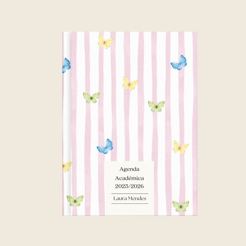 Agenda Académica Butterfly