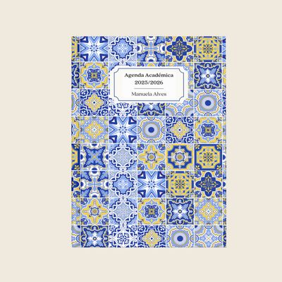 Agenda Académica Portuguese Tiles