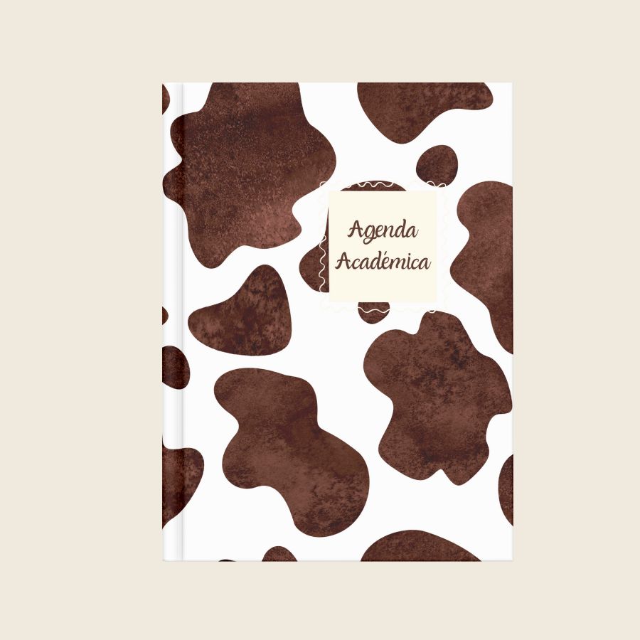 Agenda Académica Mocha Cow