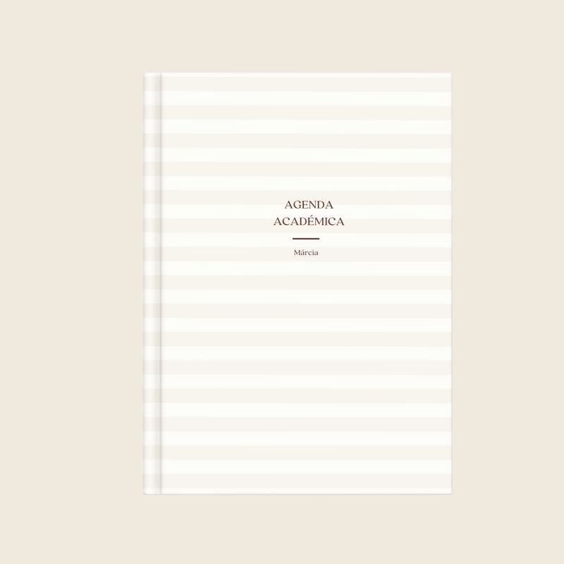 Agenda Académica Sandstone Lines