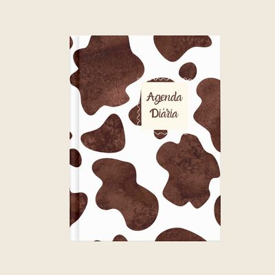 Agenda Diária Mocha Cow