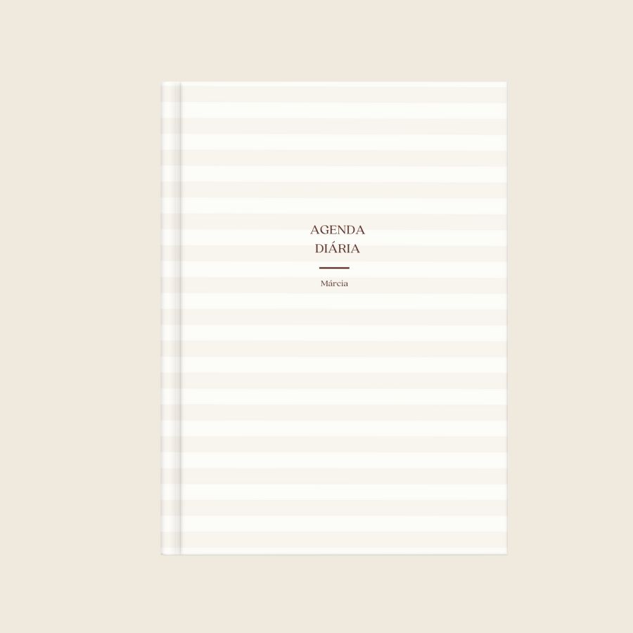 Agenda Diária Sandstone Lines