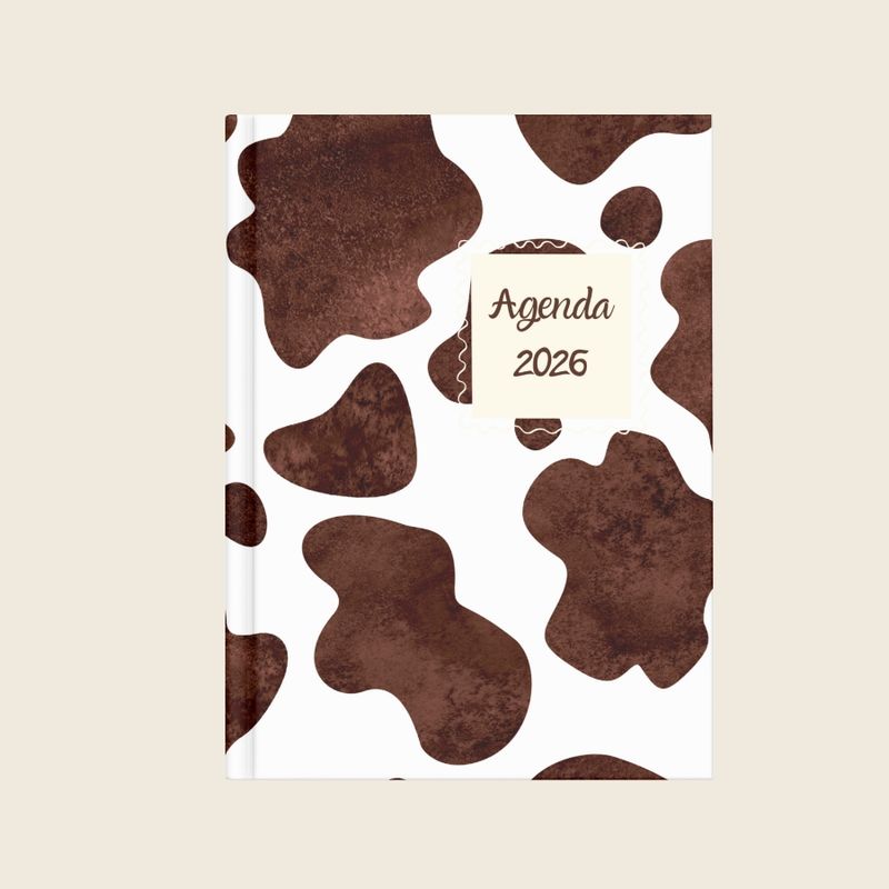 Agenda 2026 Mocha Cow