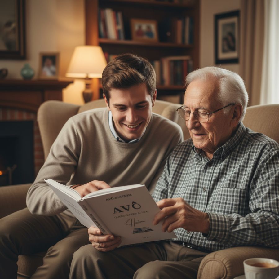 Livro de Histórias Personalizado - Quero saber a tua história