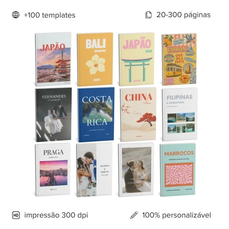 Cria o teu próprio álbum