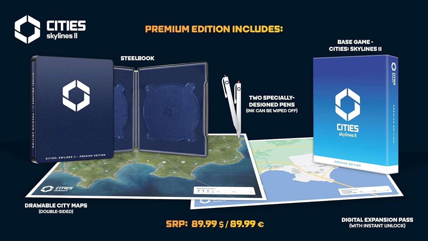 Cities Skylines 2 - Premium Edition (PlayStation 5)