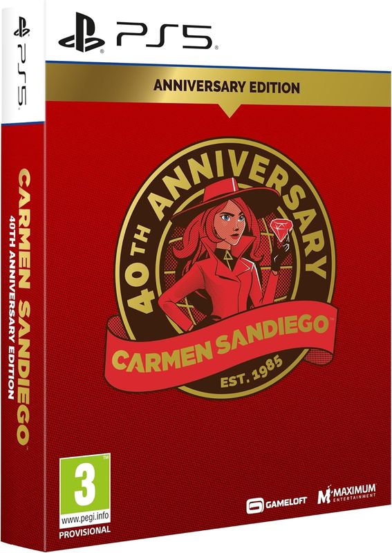 Carmen Sandiago - 40th Anniversary Edition (PlayStation 5)