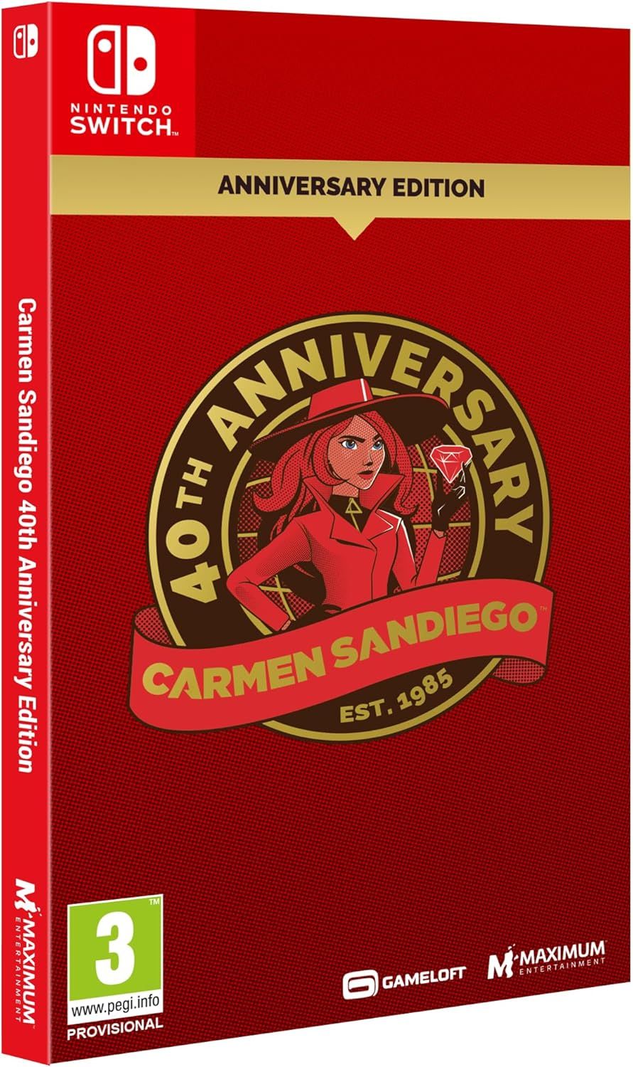 Carmen Sandiago - 40th Anniversary Edition (Nintendo Switch)