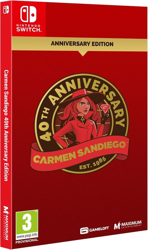 Carmen Sandiago - 40th Anniversary Edition (Nintendo Switch)