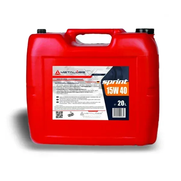 Metalubs 15W-40 Sprint 20L