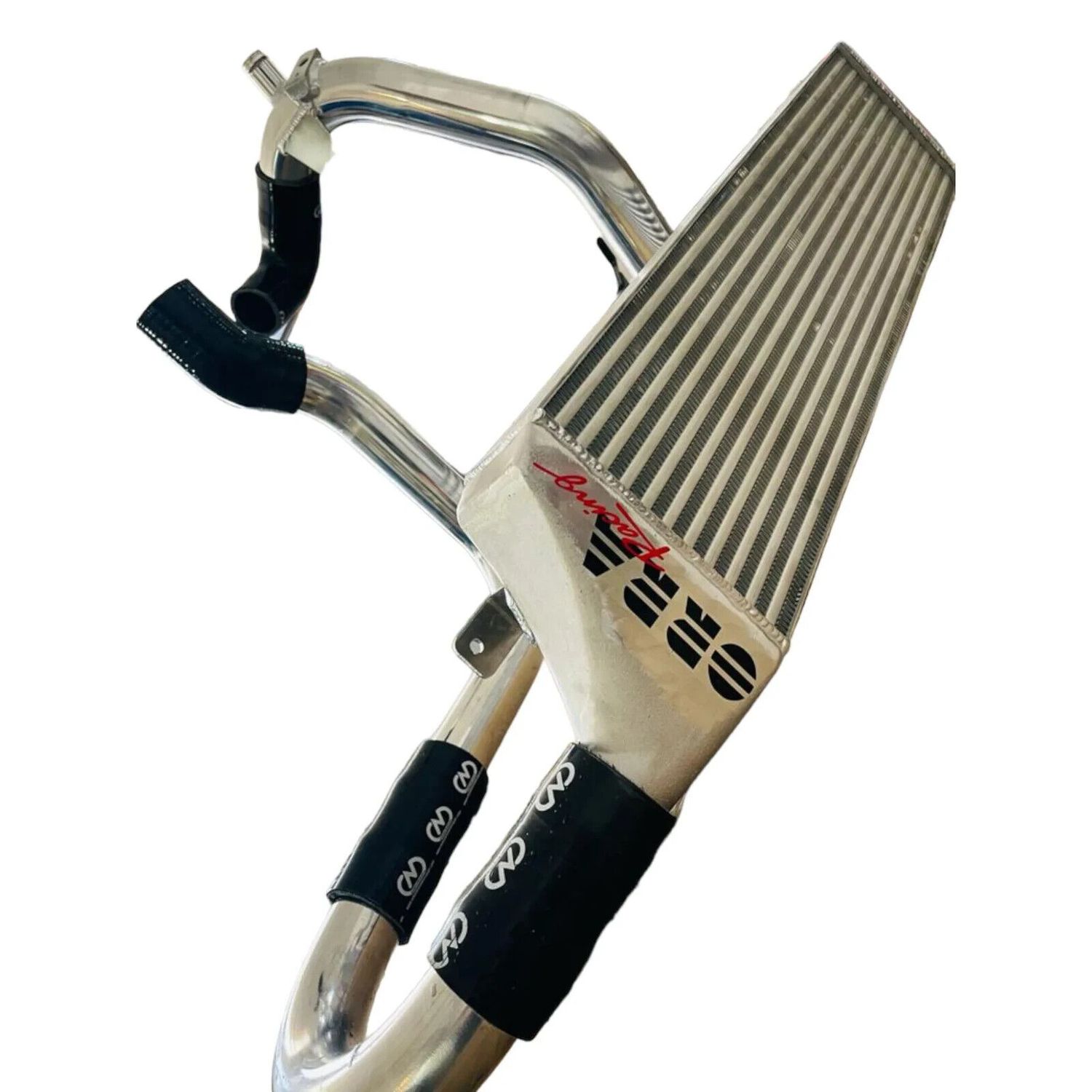 Ladeluftkühler Tube&Fin Competition 8.7 LT G. Punto/Mito/EVO Abarth Komplette ORRA Racing-Verrohrung