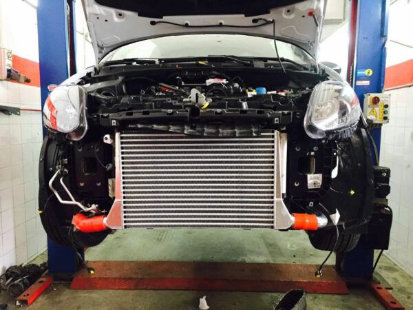 Ladeluftkühler Tube&Fin 12 Liter Stage 3 GPA/Mito/EVO Abarth ORRA Racing