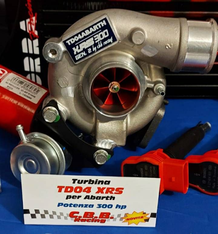 KIT TD04 XRS 300 Gen. 2 von CBB für eine Leistung von bis zu 310 PS ohne SS-Sensoren