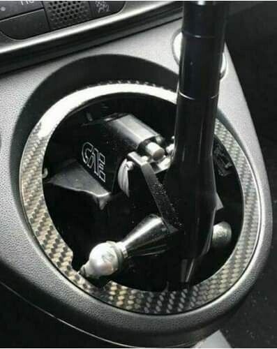 Carbon-Schaltplatte Abarth 500/595/695, graviert, CAE Carbon-Schaltplatte Abarth 500/595/695, graviert, CAE