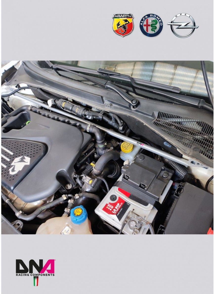 DNA Racing vorderer Domstrebensatz Grande Punto Abarth/MITO/Opel Corsa