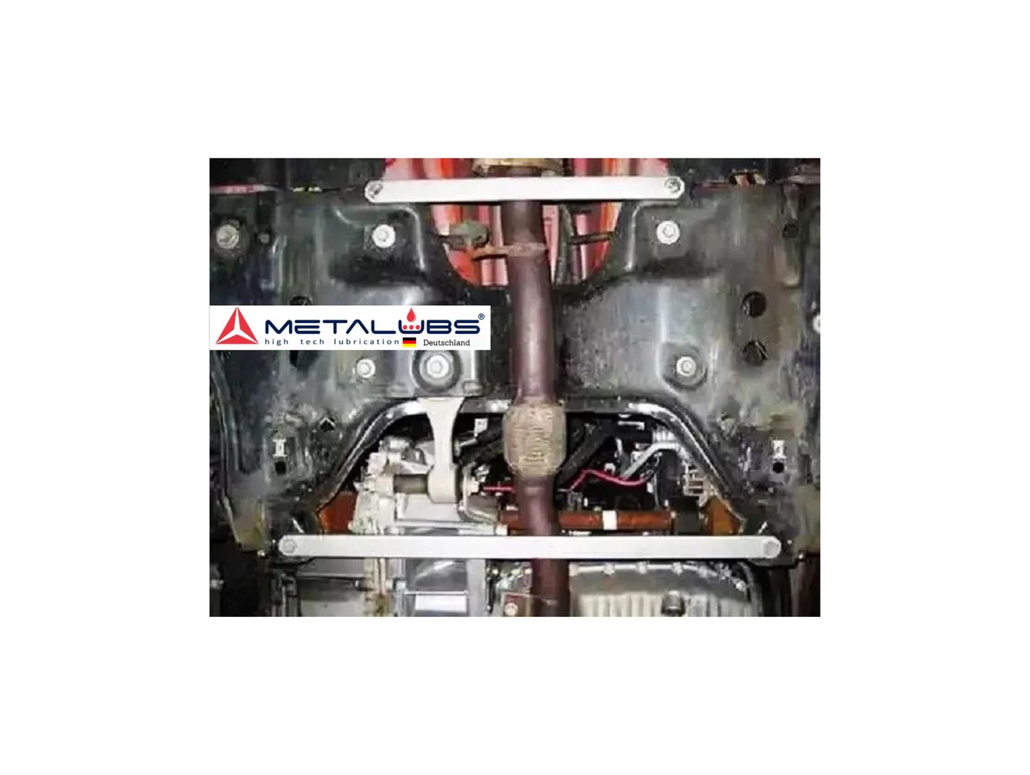 RlTechDesign Chassisverstärkungsstreben speziell für GPA, Punto Evo Abarth, Alfa Romeo Mito