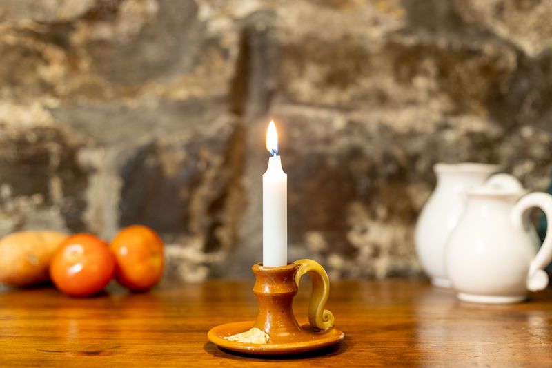 ​Portacandela fatta a mano – Handmade Candle Holder