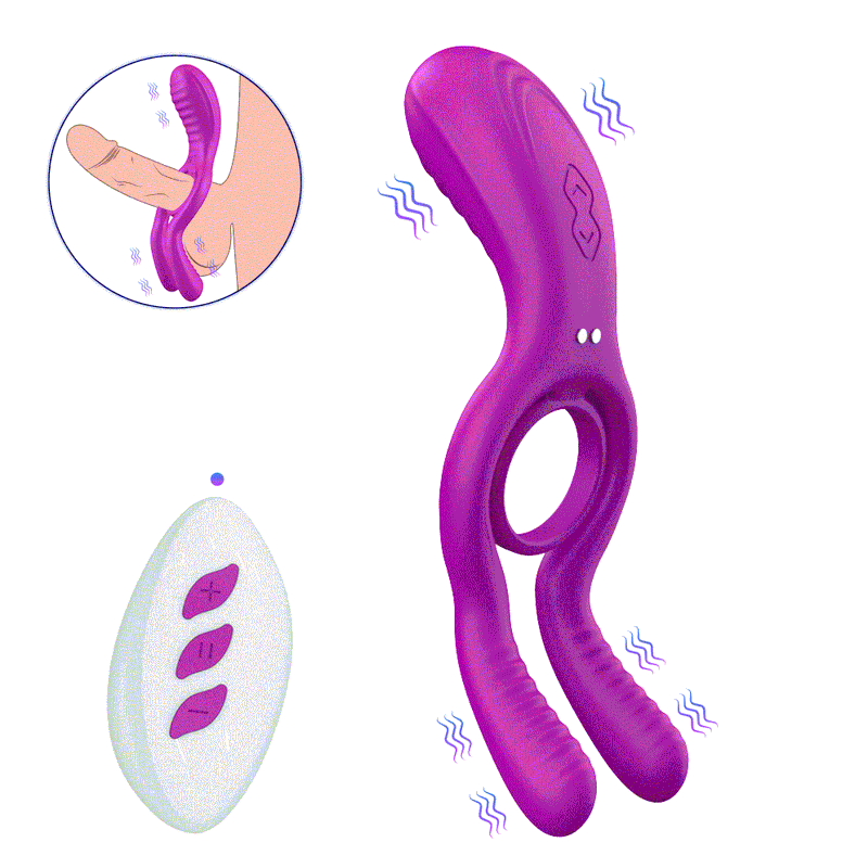 Vice 2 in 1 vibrerende penisring