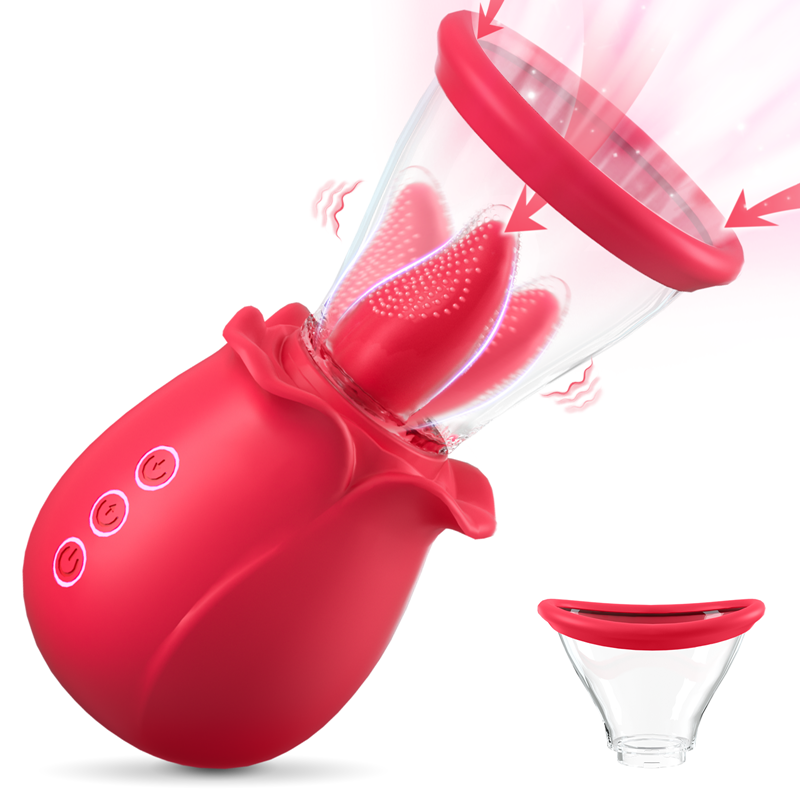 Tongue Twister Rose Vibrator Tongue Twister Rose Vibrator