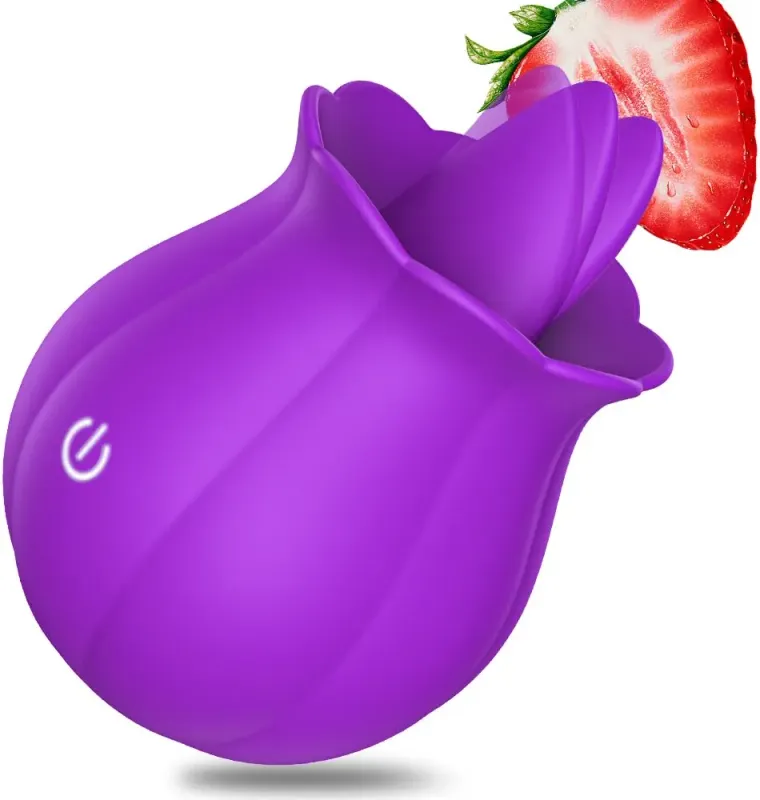 Tongue Sensation Licking Rose Vibrator Tongue Sensation Licking Rose Vibrator