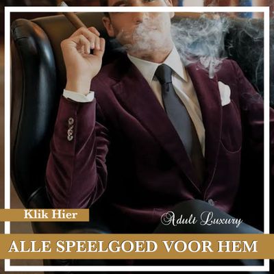 Alle seksspeeltjes voor hem