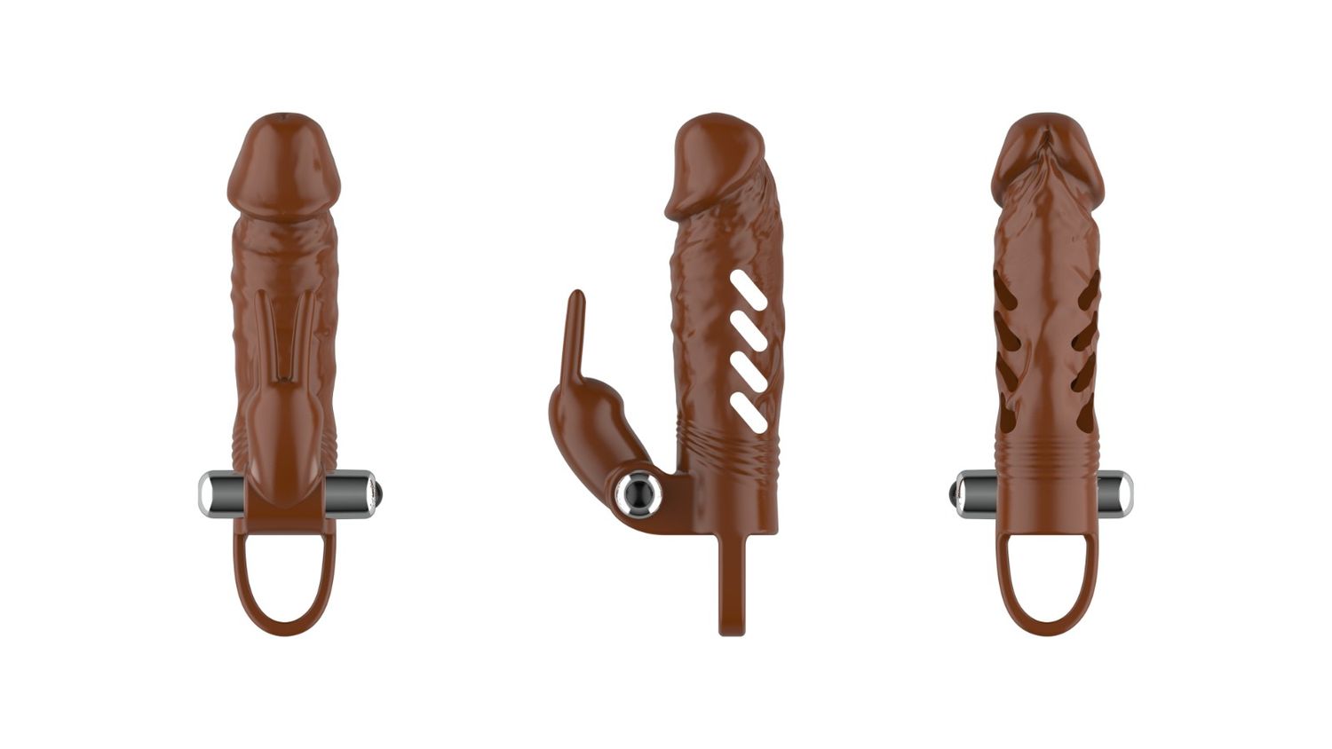 Verlengstukken Vibrerende Penis Sleeve Verlengstukken Vibrerende Penis Sleeve