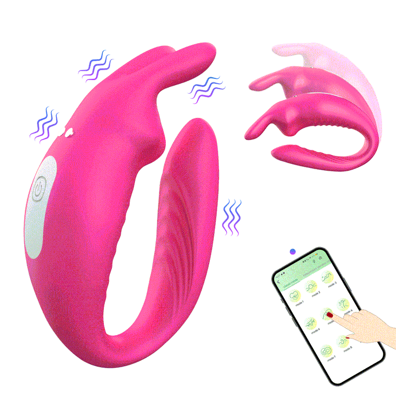 Love❤️Link Rabbit App Controlled Vibrator voor Koppels