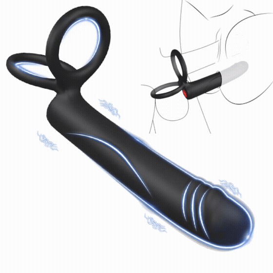 Cruise Delight Verwarming Anale Vibrator Cockring