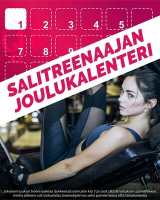 Salitreenaajan joulukalenteri Salitreenaajan joulukalenteri