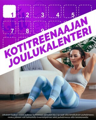 Kotitreenaajan joulukalenteri Kotitreenaajan joulukalenteri