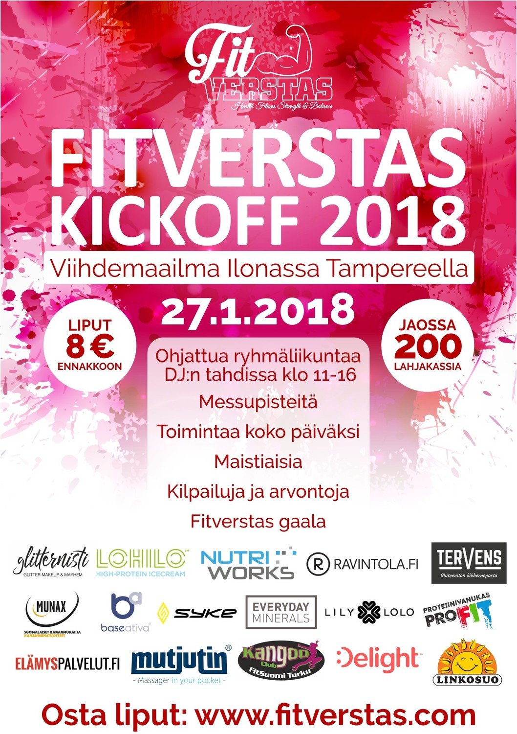 Fitverstas Kickoff 27.1.2018 Fitverstas Kickoff 27.1.2018