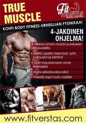 True Muscle 4-jakoinen ohjelma