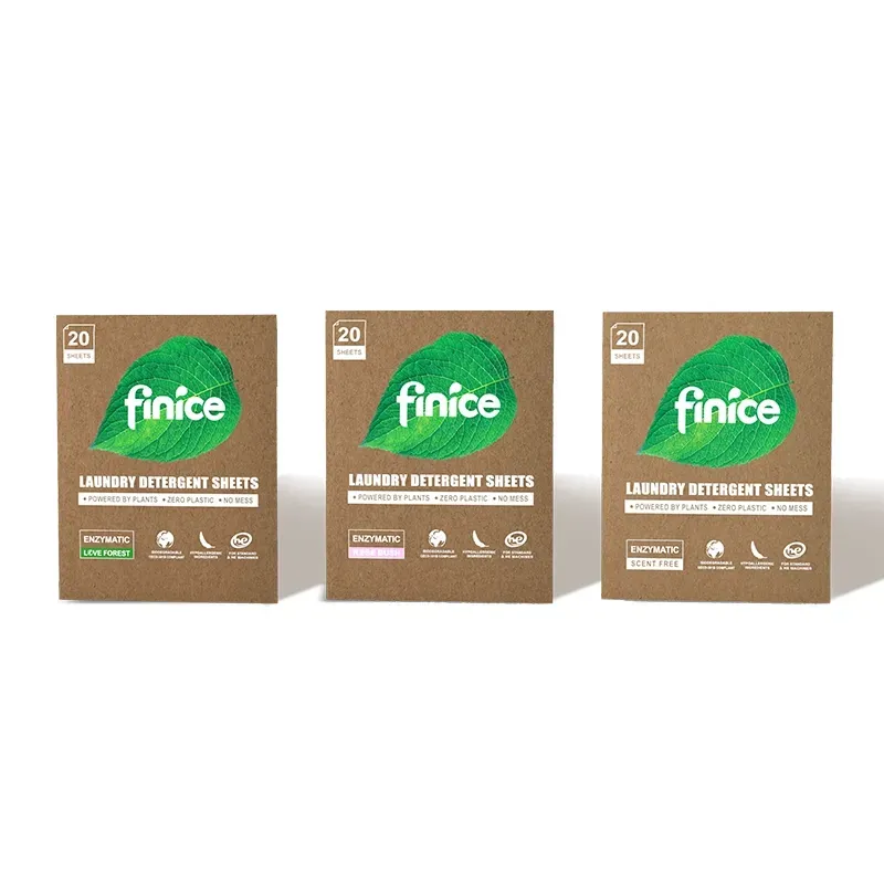 Eco Friendly Biodegradable Laundry Detergent Sheet