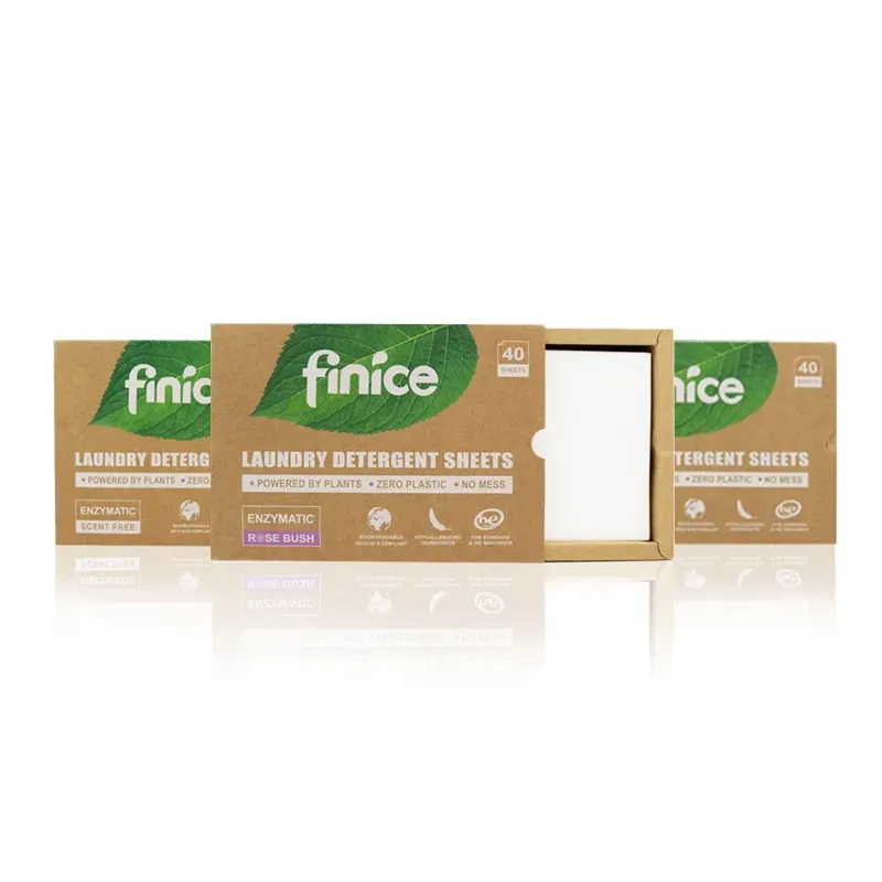 Eco Friendly Active Enzyme Laundry Detergent Sheet