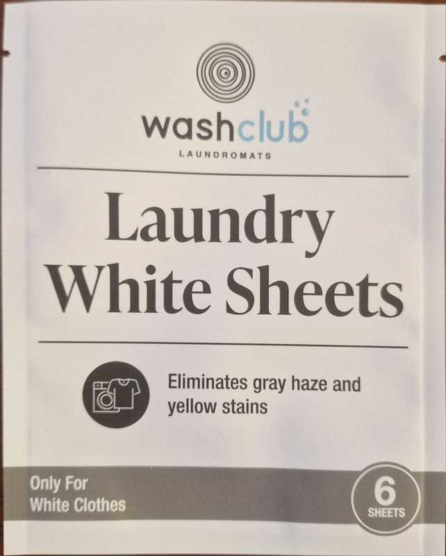 wash club whitening sheet