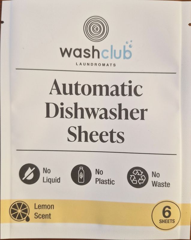 wash club dishwasher sheet