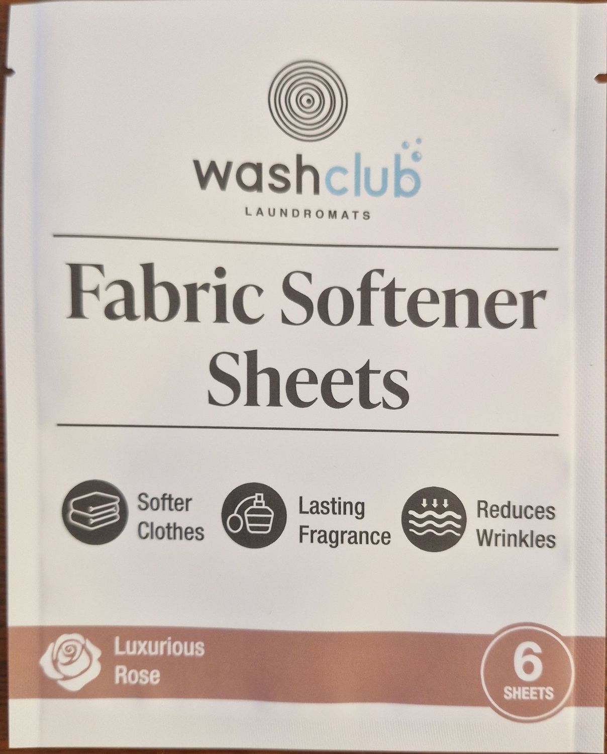 wash club fabric softer sheet