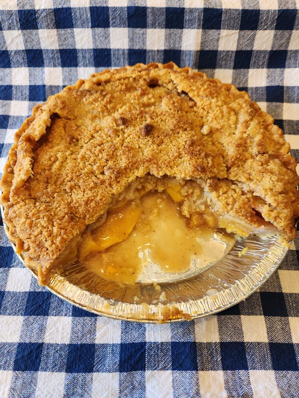 Peach Crumble