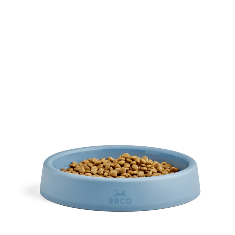 Beco Steady Cat Bowl - Coastal Blue
