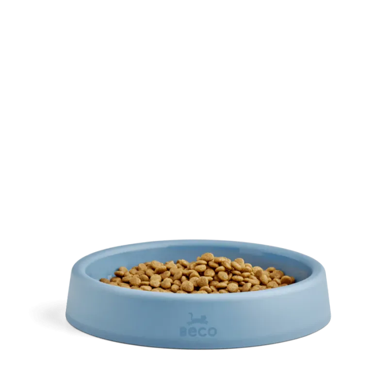 Beco Steady Cat Bowl - Coastal Blue