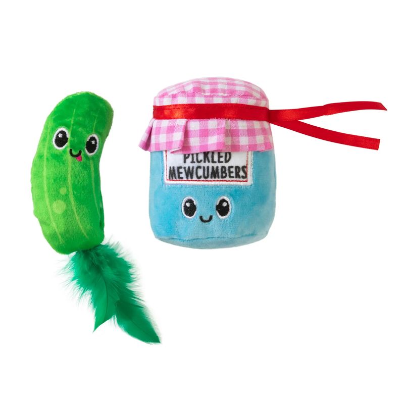 Quirky Kitty Pickled Mewcumbers 2pk