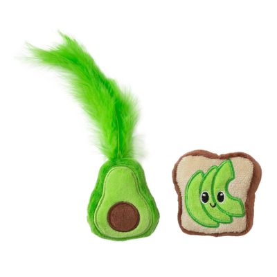 Quirky Kitty Avocado Toast 2pk