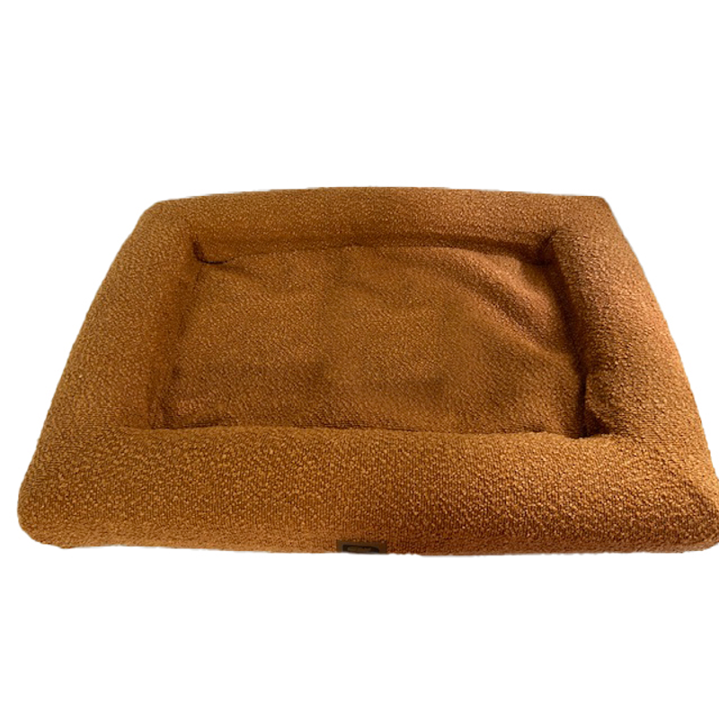 Boucle Orthopedic Bed Honey Ginger - Large