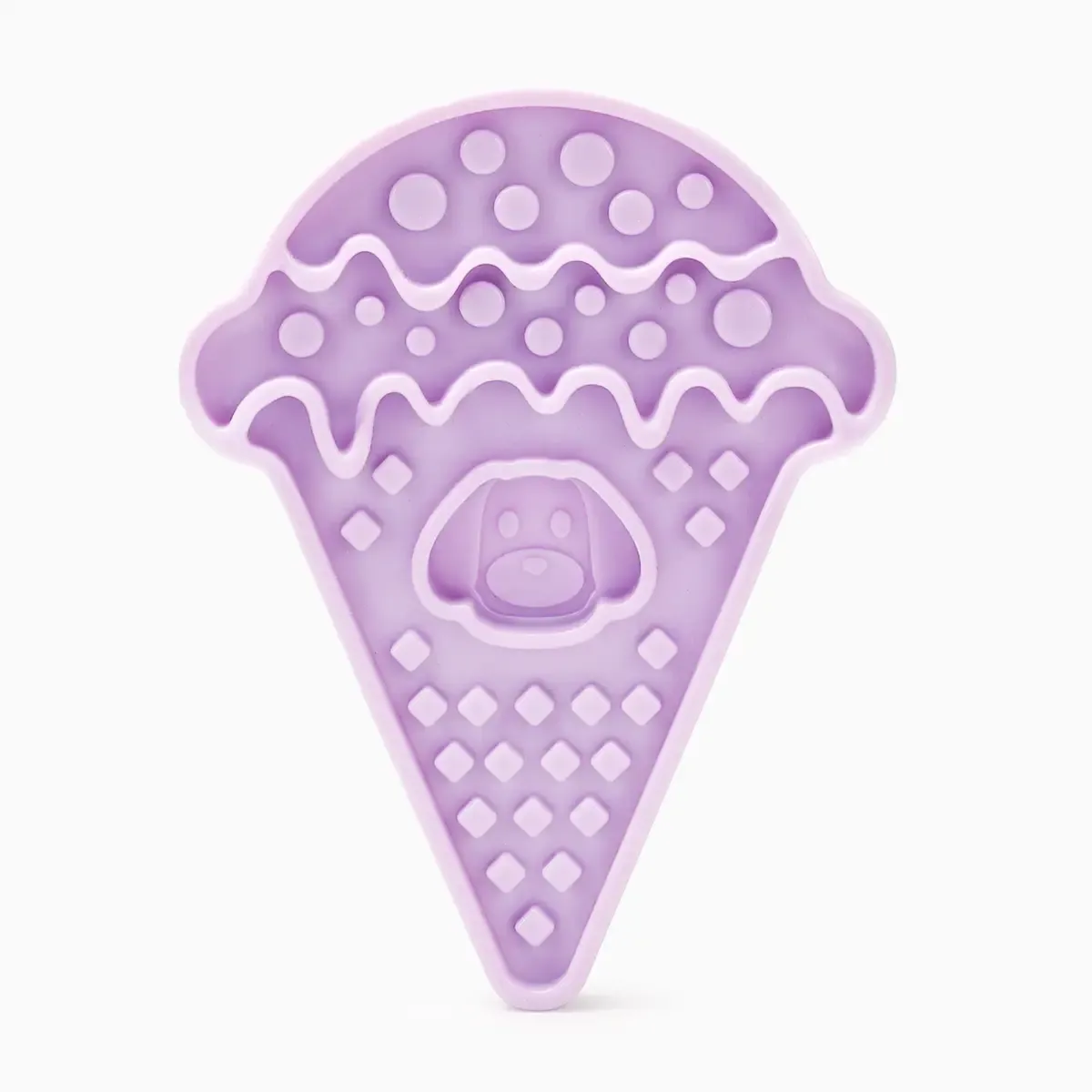 Hugsmart Pet - Dog Bowl Pet Lick Mat | Ice-Cream Slowfeeder