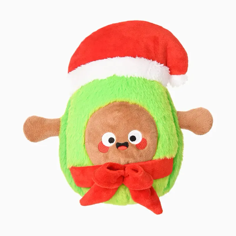 Hugsmart Pet - Happy Woofmas | Santa Avocado