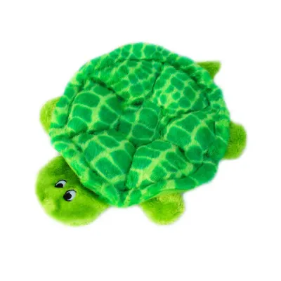 ZippyPaws Dog Toy Squeakie Crawlers Slowpoke the Turtle