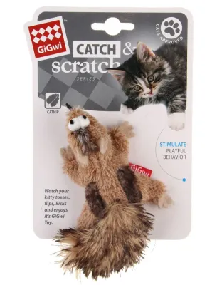 Catch &amp; Scratch Cat Toy Chipmunk