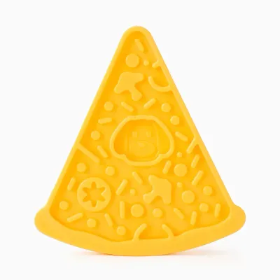 Hugsmart Pet - Dog Bowl Pet Lick Mat | Pizza Slow Feeder