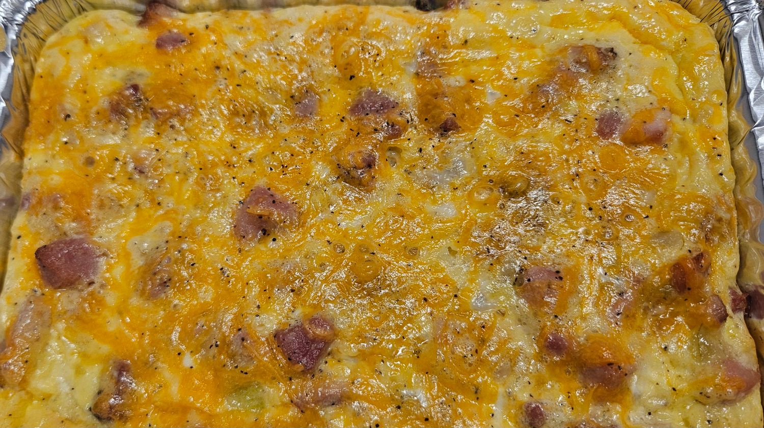 Ham &amp; Cheddar Hashbrown