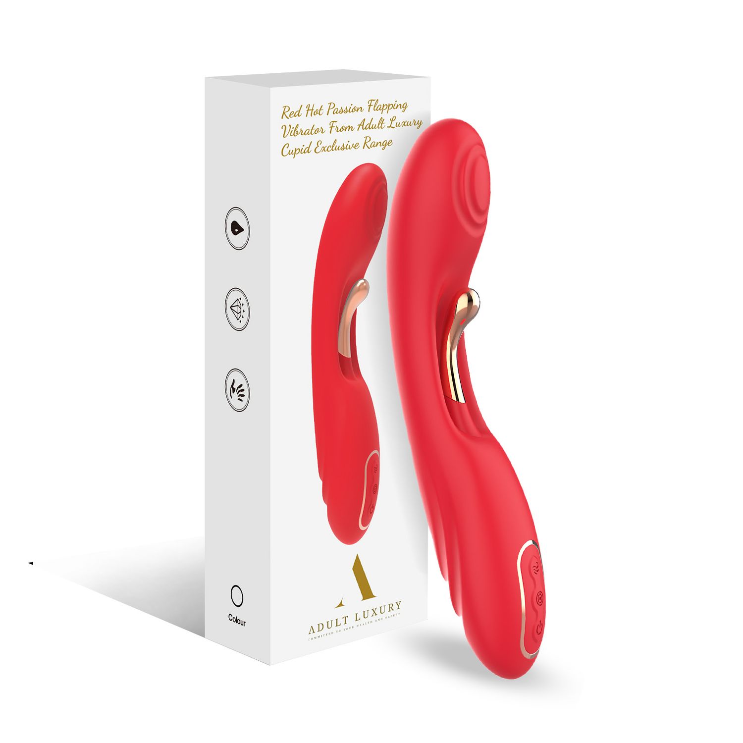Romantik-Vibrator mit Flügeln
